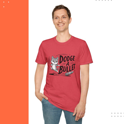 Dodge A Bullet Idiom Cotton T-Shirt