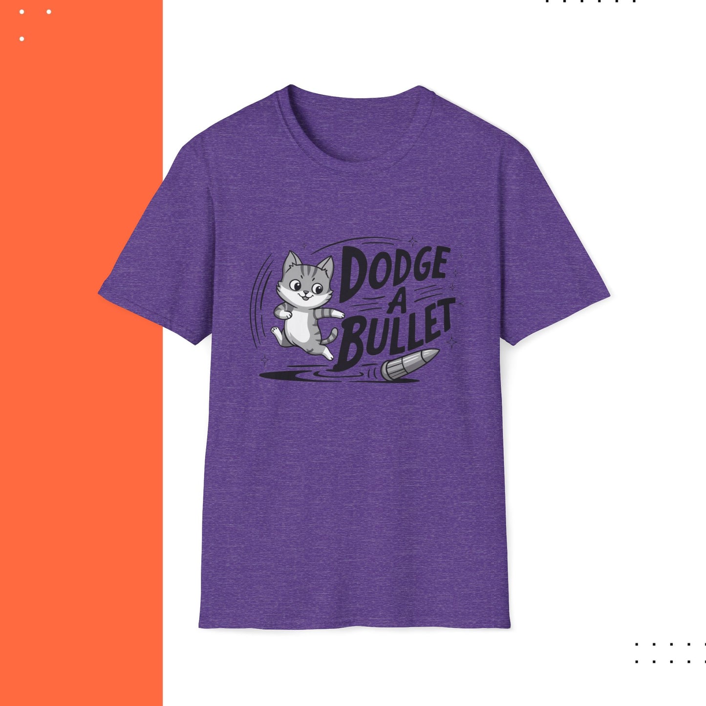 Dodge A Bullet Idiom Cotton T-Shirt