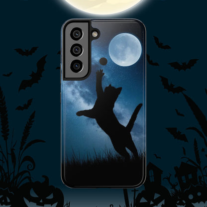 Cattastic Courtside Wireless Charging Support Tough Case.