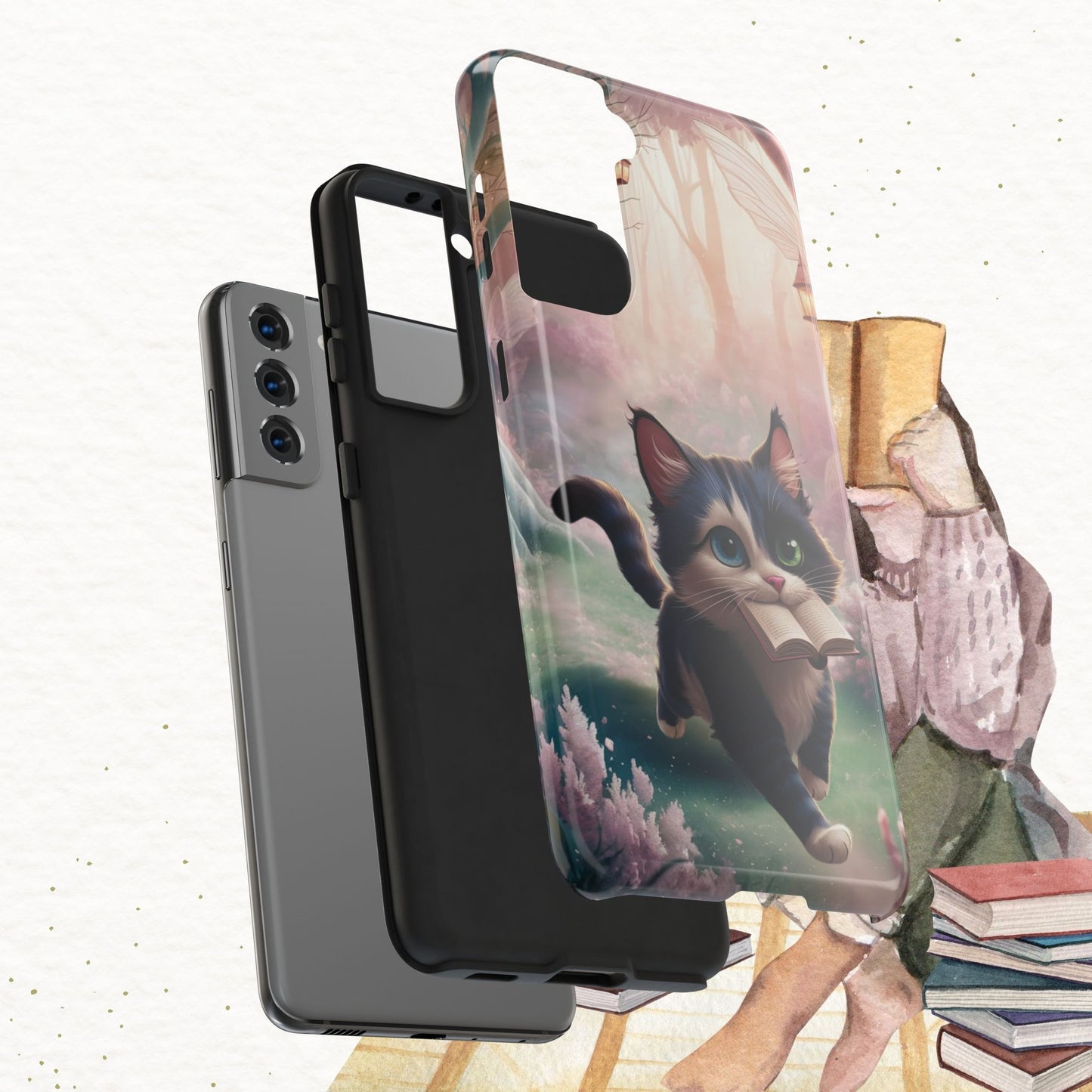 Pensieve Protector Wireless Charging Support Tough Case