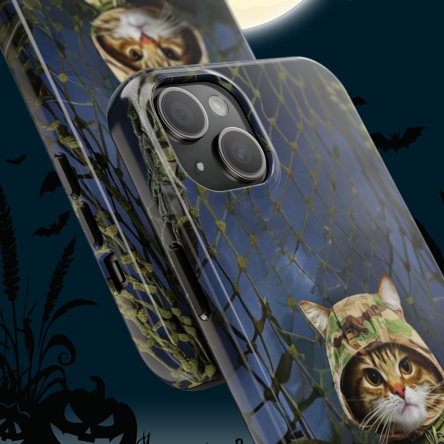 Meowter Armor Wireless Charging Support Tough Case