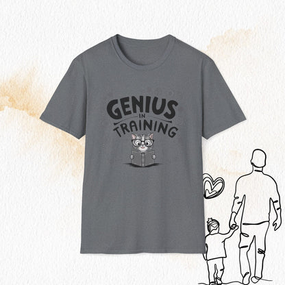 Genius In Training Cotton Men T-Shirt