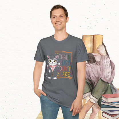 Chalk Dust Don't Care Cotton Tee