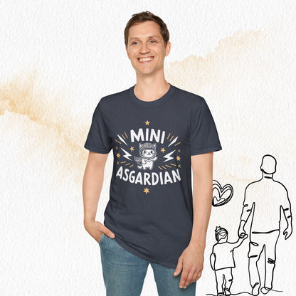 Mini Asgardian Cotton Crew Neck Men Tshirt