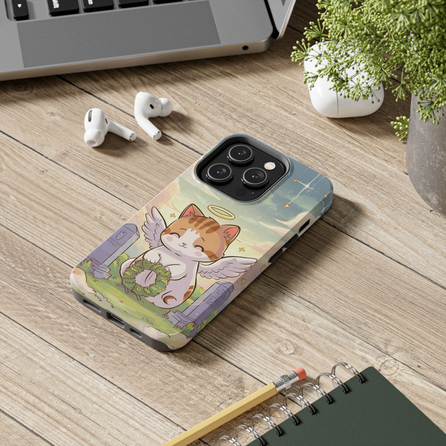 Fuzzy Memories Wireless Charging Support Tough Case