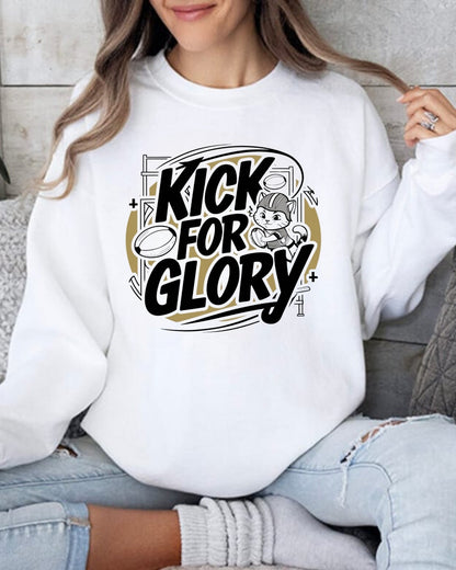 Kick For Glory Ultra Cotton Crewneck Sweatshirts