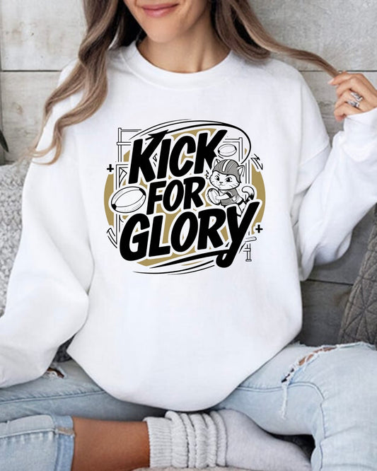 Kick For Glory Ultra Cotton Crewneck Sweatshirts