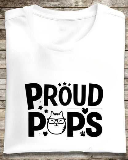 Proud Pops Cotton T-Shirt