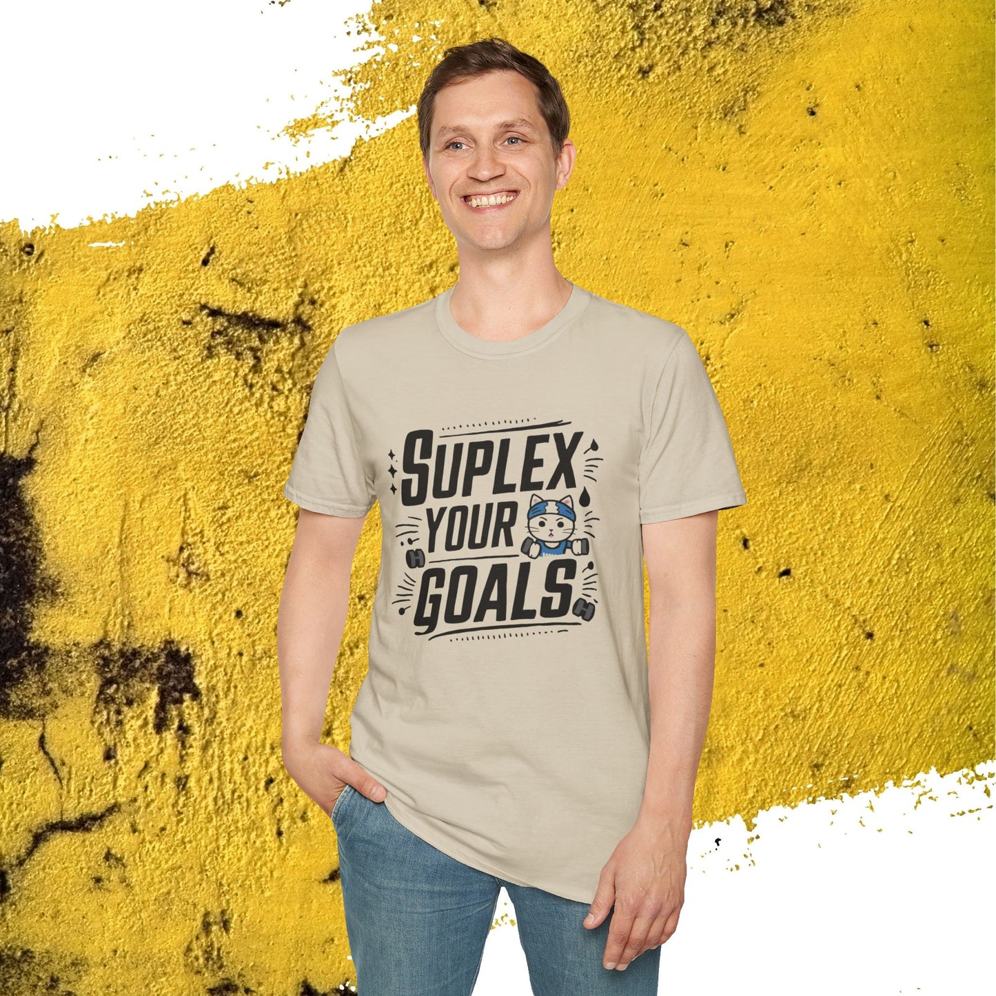 Suplex Your Goals Cotton Men Tshirt