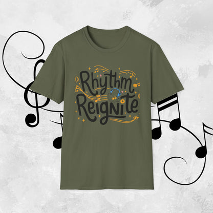 Rhythm Reignites Men Cotton T-Shirt
