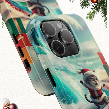 Meow Magic Wireless Charging Support Tough Case.