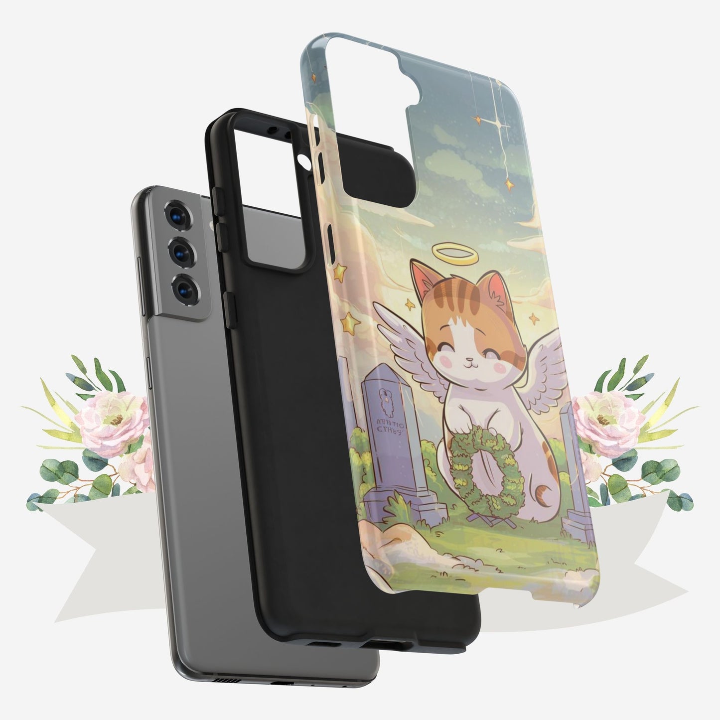 Fuzzy Memories Wireless Charging Support Tough Case