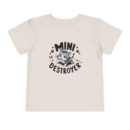 Mini Destroyer Toddler Cotton T-Shirt