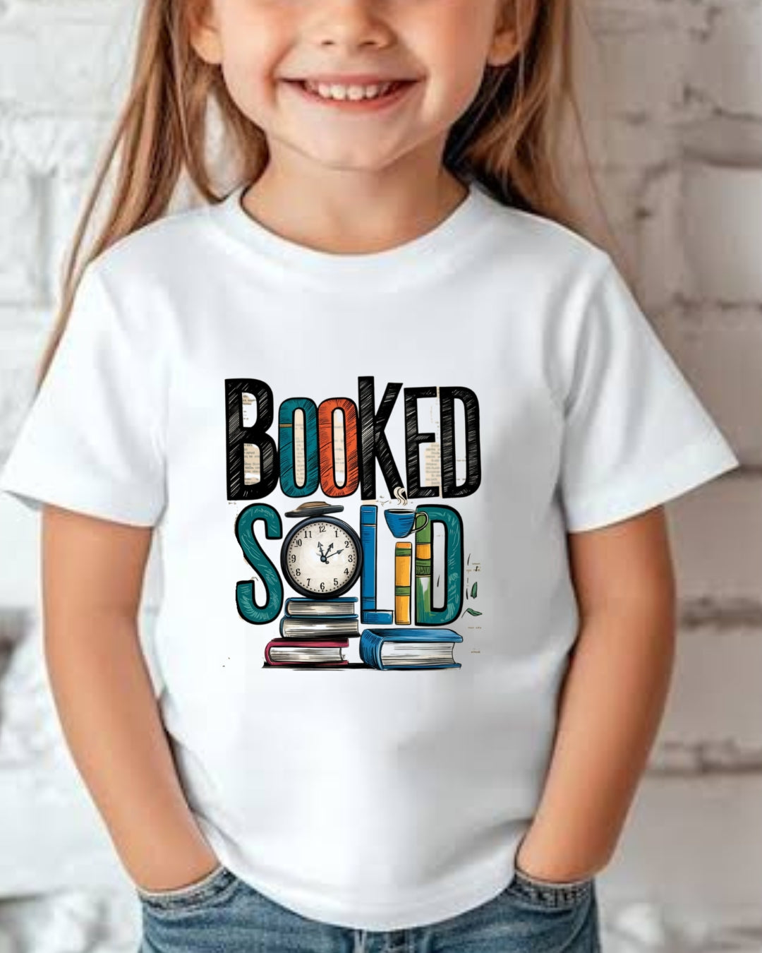 Booked Solid Youth Heavy Cotton T-Shirt