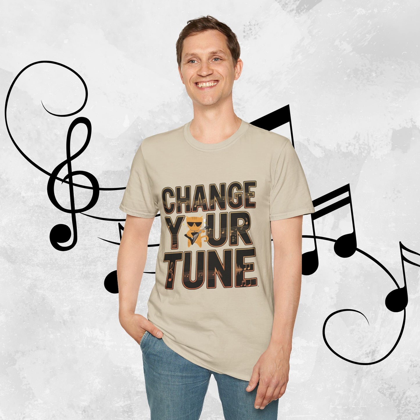 Change Your Tune Cotton T-Shirt