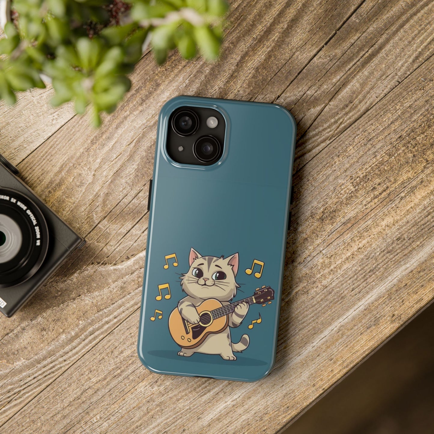 Tuneful Treasures Wireless Charging Support Tough Case.