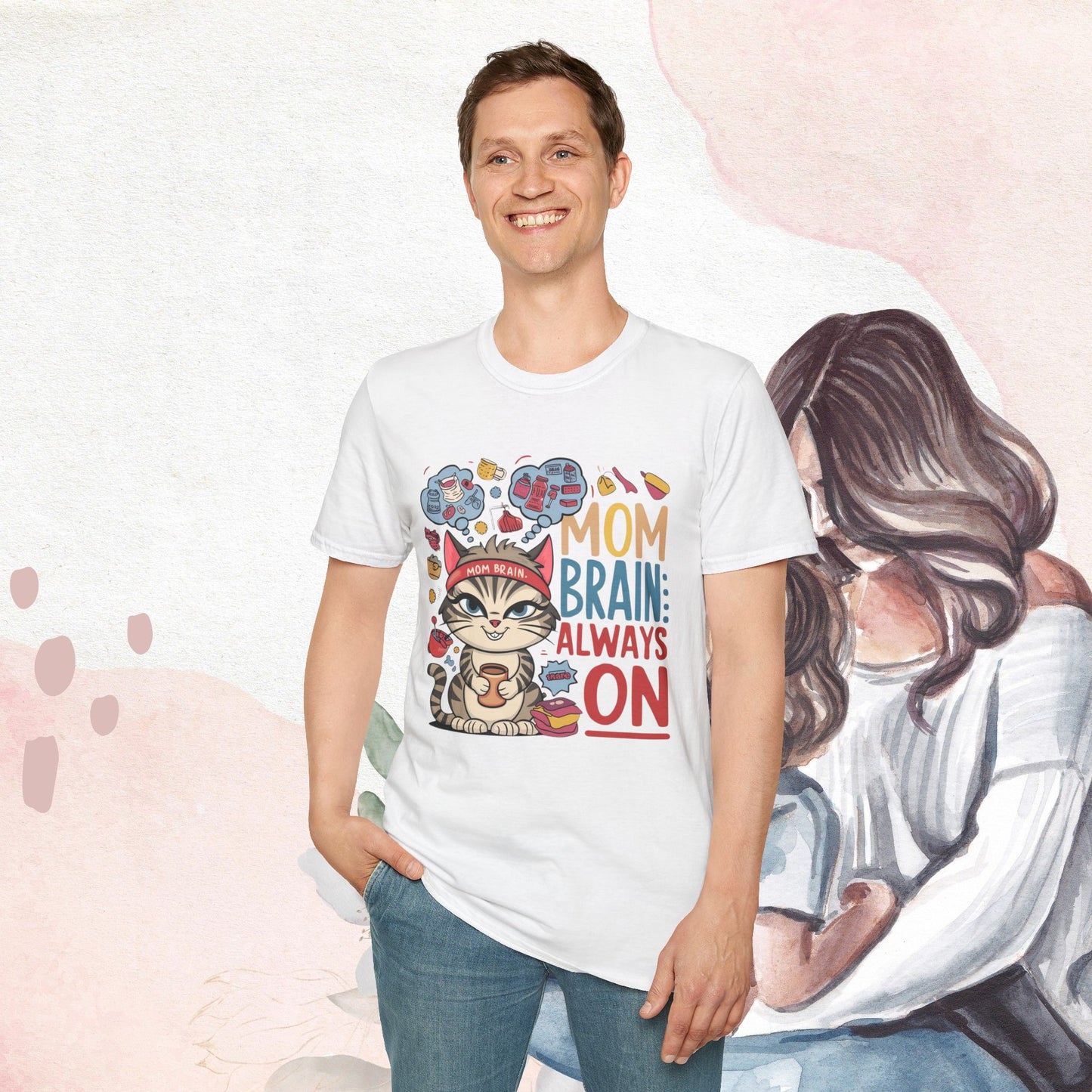 Mom Brain Cotton T-Shirt