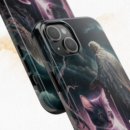 Meowmoirs Wireless Charging Support Tough Case