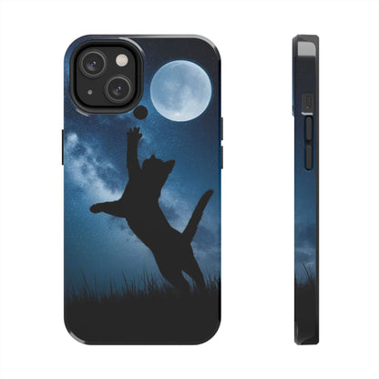 Cattastic Courtside Wireless Charging Support Tough Case.