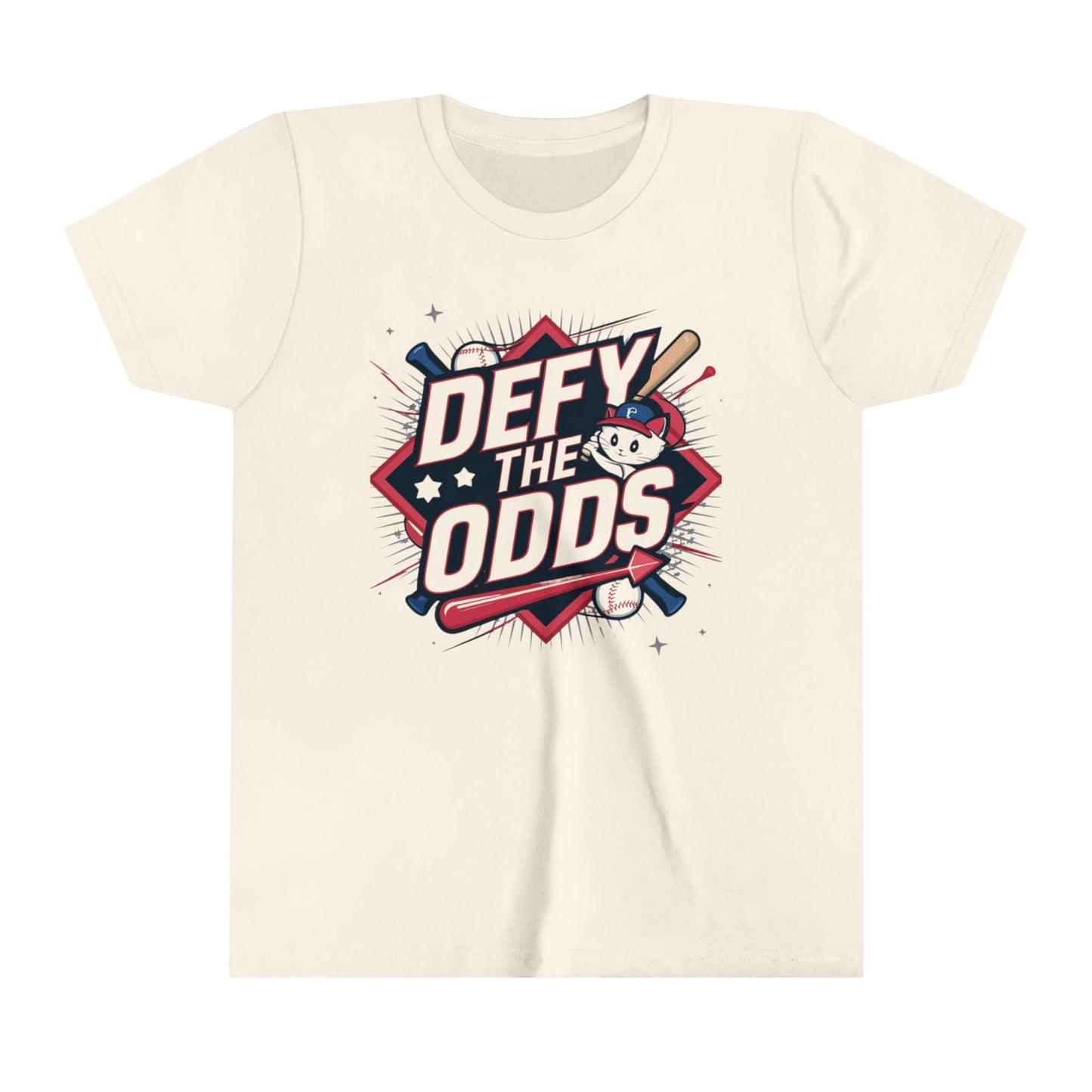 Defy The Odds Youth Heavy Cotton T-Shirt