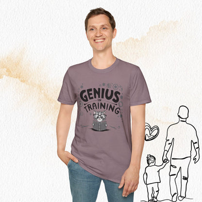 Genius In Training Cotton Men T-Shirt