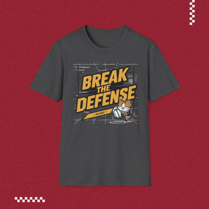 Break The Defence Crew Neck Cotton Men Tshirt