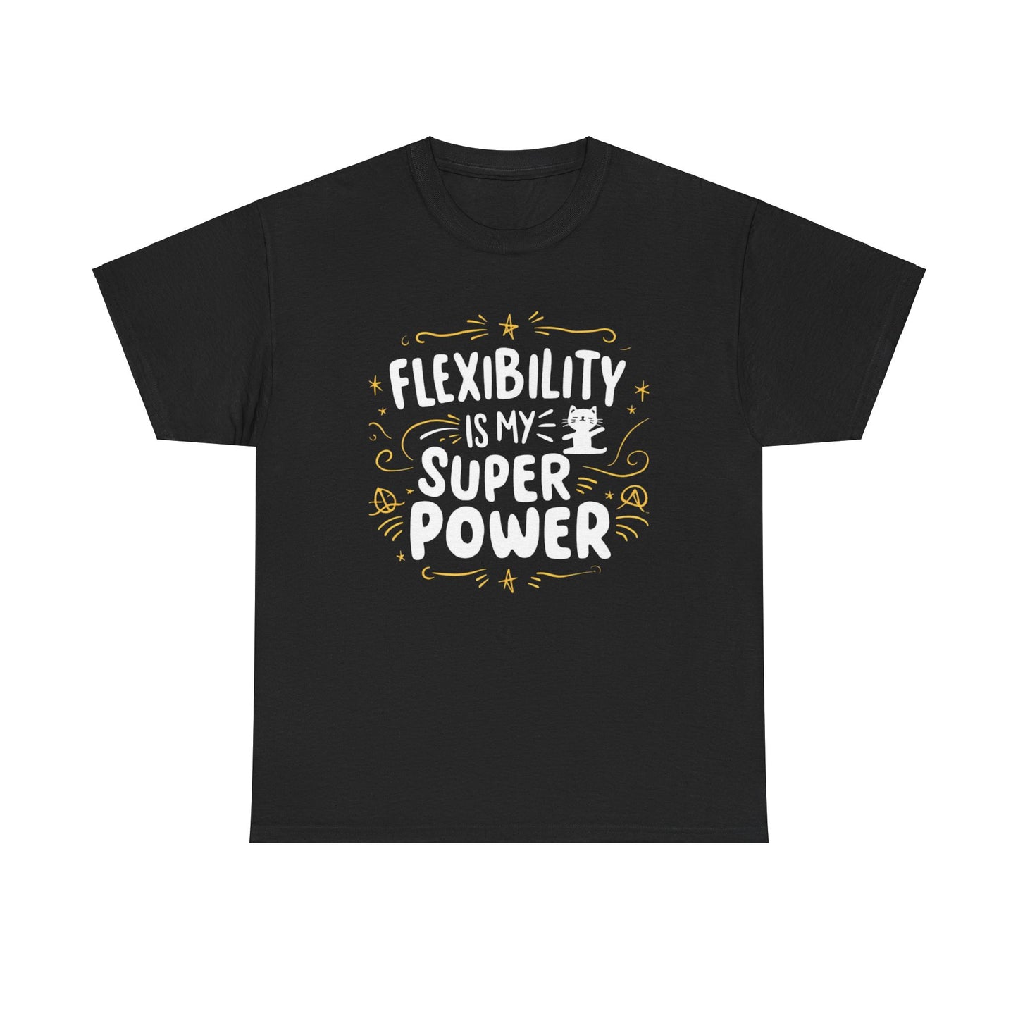 Flexibility Is My Superpower Cotton T-Shirt