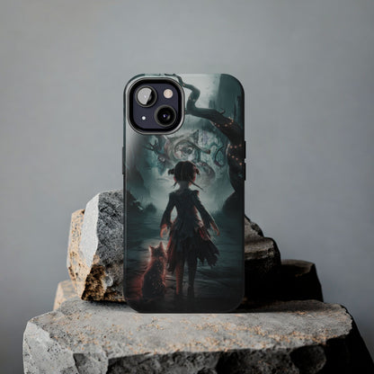 Feline Festivities Wireless Charging Support Tough Case.