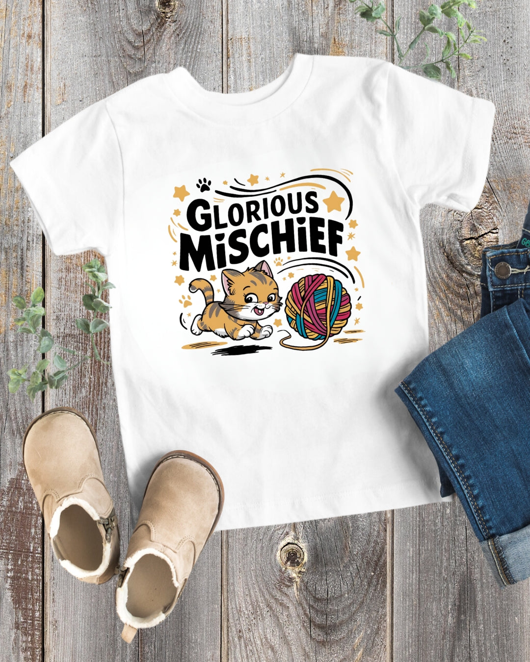 Glorious Mischief  Youth Heavy Cotton T-Shirt