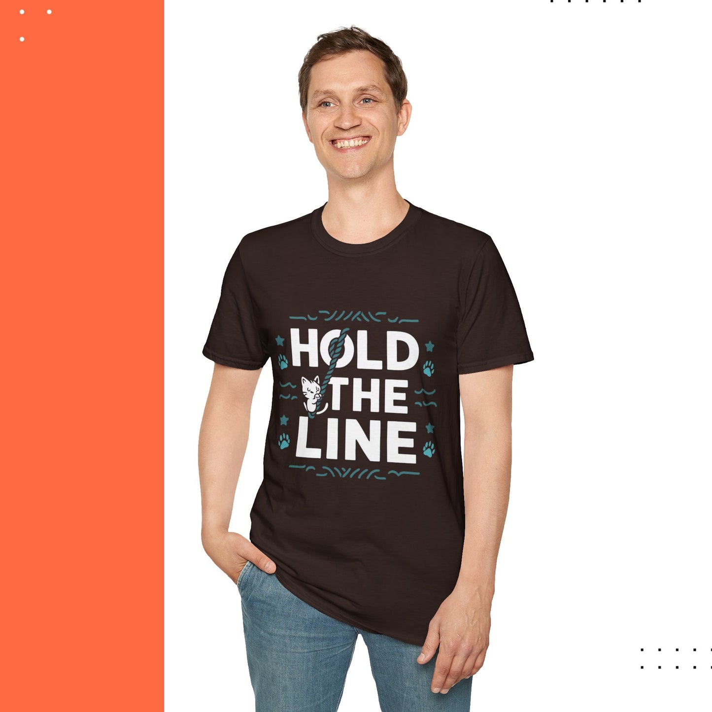 Hold The Line Cotton Tee