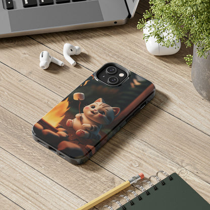 Meowstic Grip Wireless Charging Support Tough Case.