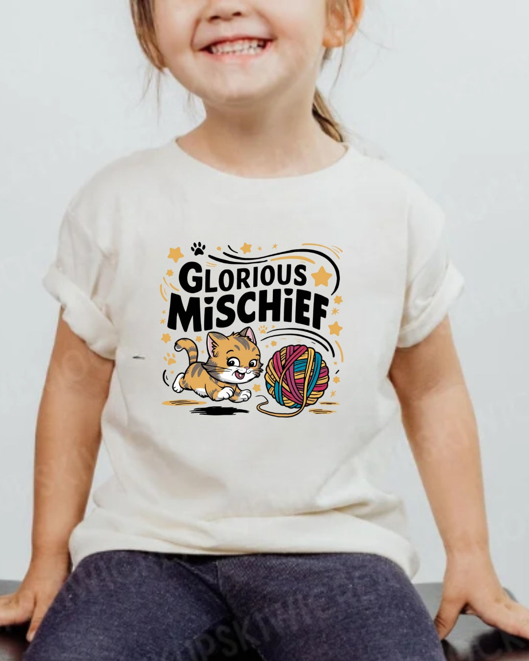 Glorious Mischief  Youth Heavy Cotton T-Shirt