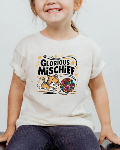 Glorious Mischief  Youth Heavy Cotton T-Shirt