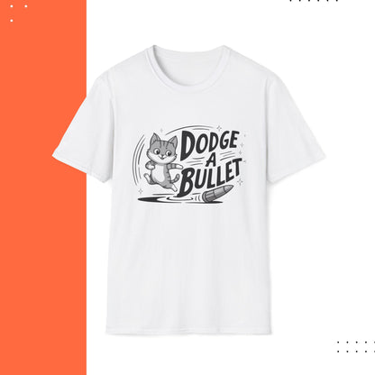 Dodge A Bullet Idiom Cotton T-Shirt