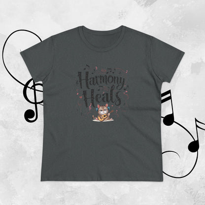 Harmony Heal Cotton Womens Tshirt