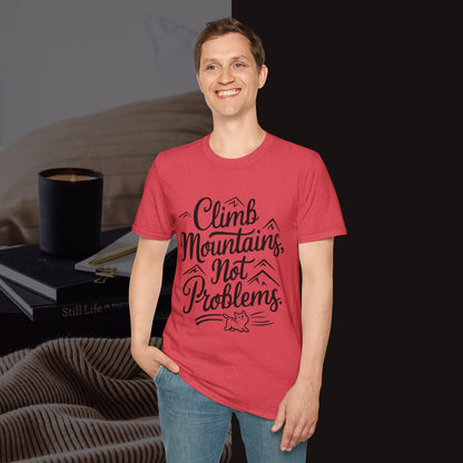 Climbing Mountain Cotton Men tee