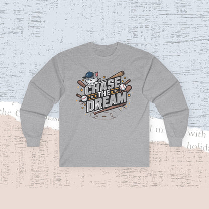 Chase The Dream Cotton Long Sleeve Tshirt