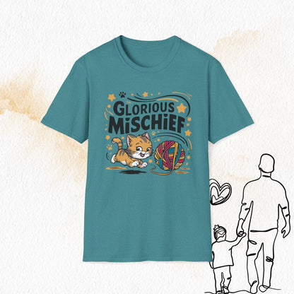 Glorious Mischief Cotton Men T-Shirt