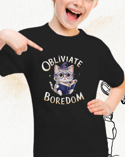 Obliviate Boredom Youth Heavy Cotton T-Shirt