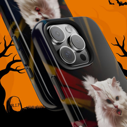 Alley-Oop Meow Wireless Charging Support Tough Case.