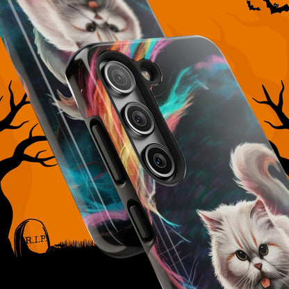 Meowble Dribble Wireless Charging Support Tough Case.
