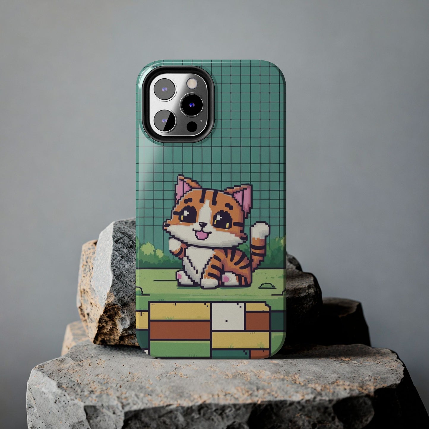 Meowmarabilia Wireless Charging Support Tough Case.