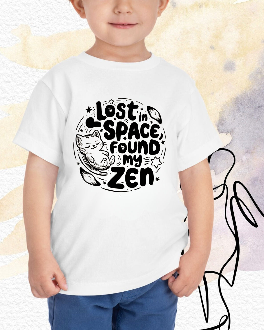 Lost In Space Youth Heavy Cotton T-Shirt