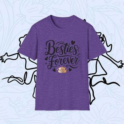 Besties Forever Cotton T-Shirt