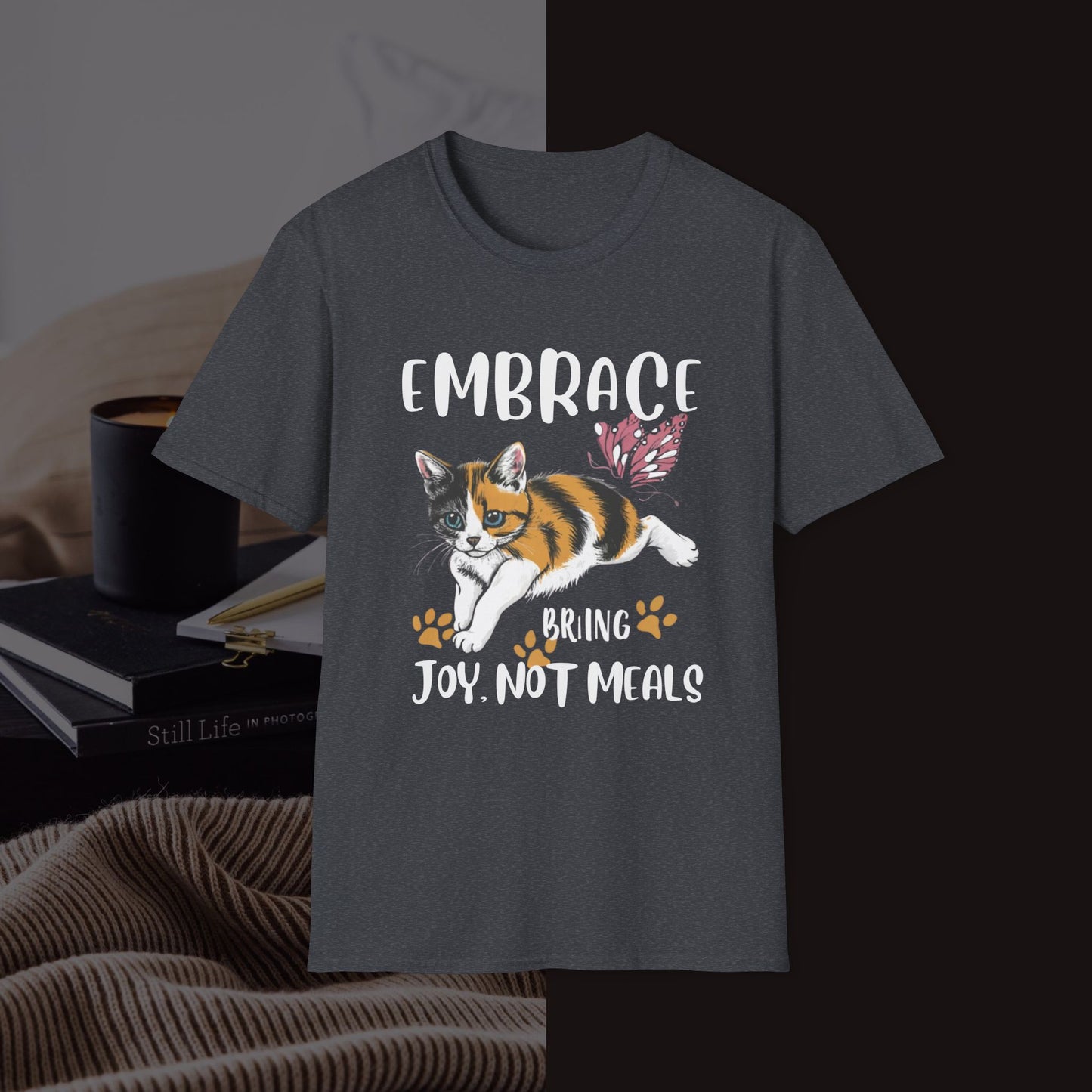 Embark Bring Joy Not Food Cotton Men Tshirt