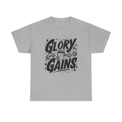 Glory Gain Gym Cotton T-Shirt