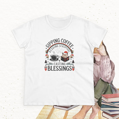 Spirit Words Women Cotton Tshirt