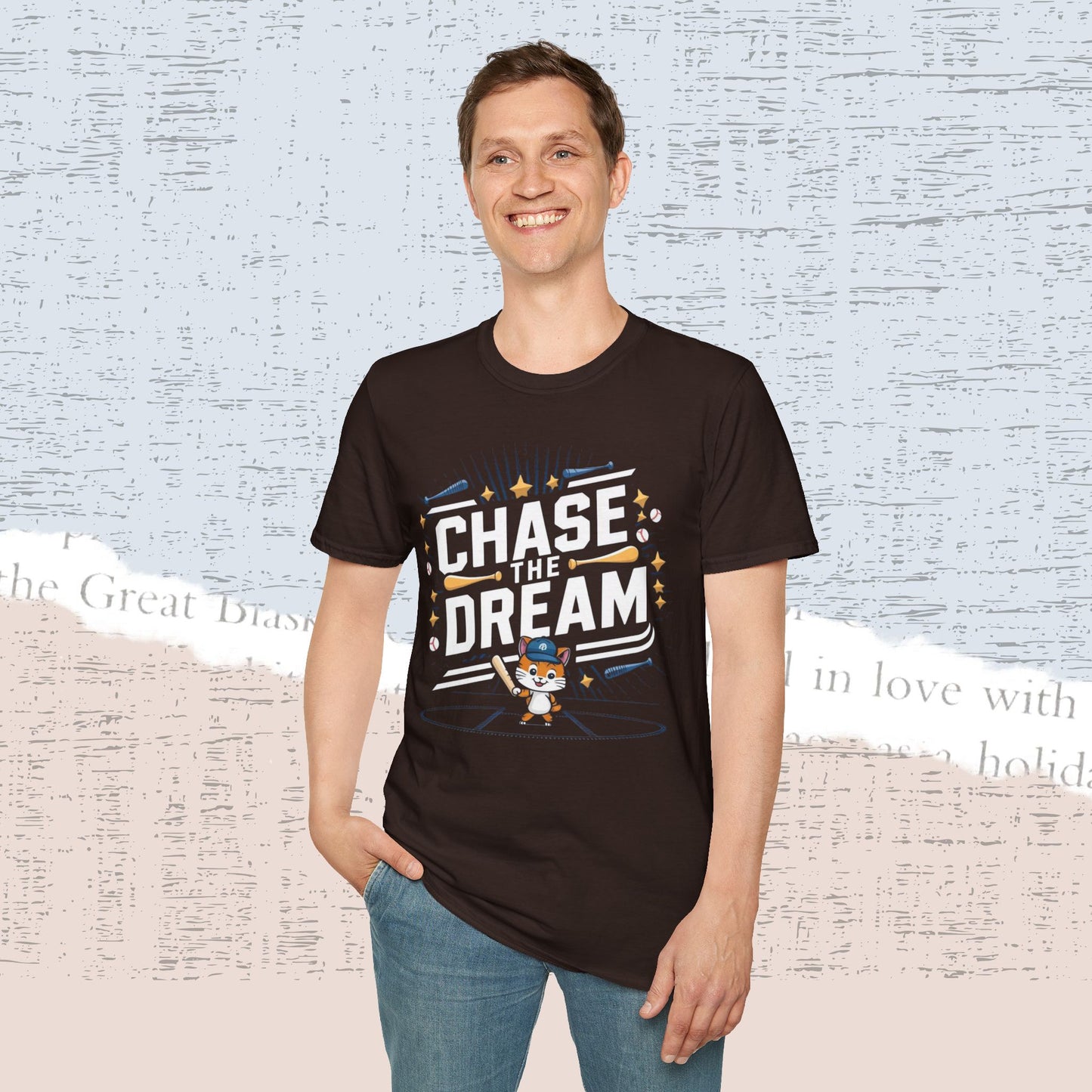 Chase The Dreams Cotton Men Tee