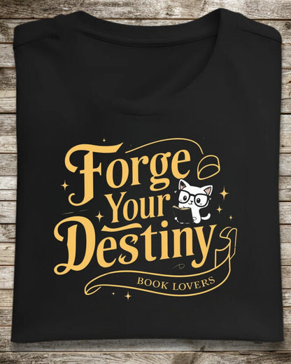 Book Lovers Forge Your Destiny Cotton Tshirt
