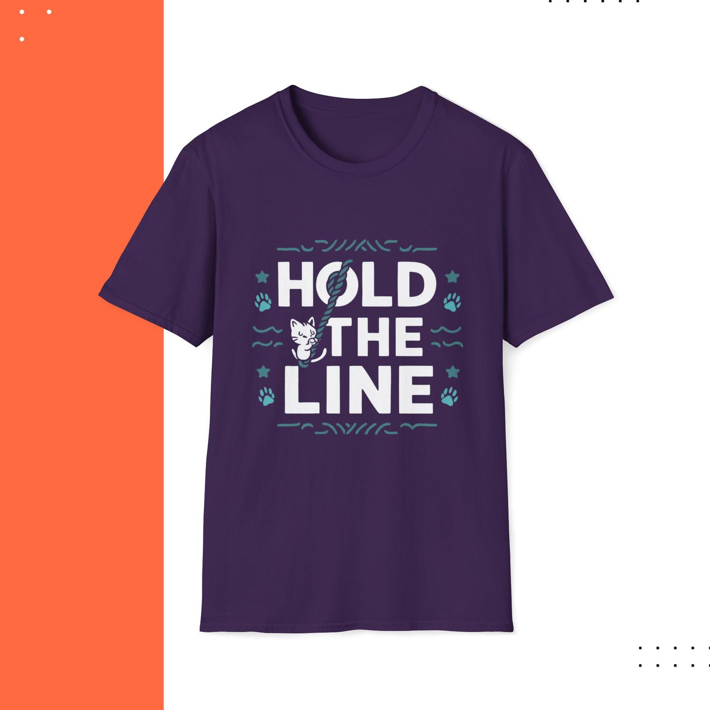 Hold The Line Cotton Tee